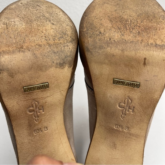 COLE HAAN Stephanie Chukka Suede Platform Oxford Heel Boot Nike Air Sz 6 - Picture 8 of 15